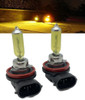 H8 708 Euro golden yellow 3000K halogen bulbs 35W snow fog lights