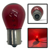 Halogen Red Bulbs 382 BA15s P21W Opposite Pins Single Filament Tail/Fog/Brake