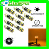 H21W BAW9S Amber LED Indicator Bulbs 12V 20 LED CANBUS HY21W Error Free