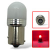 Red 12V 24V BAW15S PR21W 191 LED Bulb Diffused Lens 10-30V Stop Tail Fog 300LM