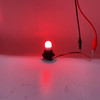 Red 12V 24V BAW15S PR21W 191 LED Bulb Diffused Lens 10-30V Stop Tail Fog 300LM