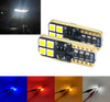 2 x Interior LED 501 W5W 3030 SMD bulbs for MG MG4 2022-