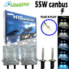 H8 H9 H11 55W Canbus Xenon HID Conversion Kit 12V 4300K-10000K 1yr Warranty