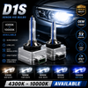 Pair D1S HID Xenon Replacement Bulbs 4300K-10000K Upgrade OEM Factory 12m Wty