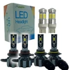 N1 9012, H10 & 580 DRL LED Headlight & Fog Light Bulbs Kit 10000 Lumens