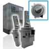 Pair H7 499 LED Headlight bulbs with bulb holder for VW Golf MK6 09-112