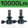 H7 N1 LED Headlight Bulbs Kit 10000LMm! Canbus Error Free 72w + Bulb Holders