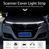 1.5M White LED Bonnet Hood Light Strip | DRL Flexible Waterproof 12V