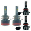 LiteSync LED Headlight Bulbs Kit H7 low beam, metal bulb holders & H11 Front fogs 13000lm canbus