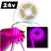 24V 5M COB LED Strip Light Purple | 480 LEDs/M Ambient Lamp truck Lorry HGV