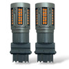2 x 3156A 3157A 180 27W 72 LED amber indicator bulbs canbus error free no hyper flash