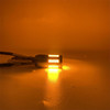 2x Amber 582 585 W21W T20 LED Indicator Bulbs Canbus 72 SMD No Hyper Flash [REAR]