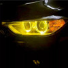 For BMW 3 Series F30/F31 2011-15 Angel Eye LED Light - Lemon Yellow SET 4