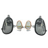 For BMW X1 F48 LCI 2019-2022 new daytime running light PAIR lemon yellow