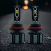 LiteSync N1 LED Headlight Bulbs Kit 10000 Lumens! 12v Canbus Error Free 72w H7 [HIGH]