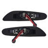 Black smoked LED Dynamic Side Repeaters indicators for BMW 1 Serirs E87 E81 E82