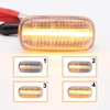 Dynamic LED Side Repeaters Clear For Honda Civic Jazz CR-V DC5 HR-V | E-Marked
