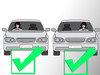 Smoked LED Side Repeaters for Suzuki Swift SX4 Vitara Fiat Sedici | Dynamic | Pair