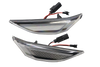 Clear LED Side Markers for Porsche 991 981 718 Boxster Cayman | Dynamic | Pair