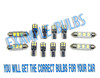 Interior LED Bulb Kit Set Lighting For VW Scirocco 2008-18