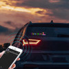 RGB LED Sign Display 374x92mm USB App Control Bluetooth 1024 Pixel Panel