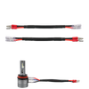 2x H15 LED Headlight Bulb Adapter Extension Cable Plug Socket Harness 16cm