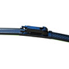 27/27" Carbon Fibre Aero Flat Wiper Blades Pair All-Season Windshield Pinch Tab Fitting