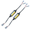 Pair 12V H1 H3 LED Canbus Decoders | Anti-Flicker Resistors | Waterproof Set