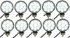 10 x 27W White Round 12v 24v LED Mini work driving spot lights reverse offroad