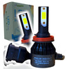 H11 H8 H9 LED Headlight Bulbs 8000LM 72W 6000K White Canbus Plug & Play
