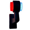 6x LED Side Marker Lights Rubber Elbow Clearance outline Truck Trailer Lorry 12V 24V