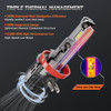 LiteSync H8 H9 H11 LED Headlight Bulbs 12000LM 6000K CanBus 100W 12V Pair