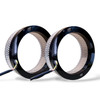 2x 5D RGB LED Halo Rings Angel Eyes Bluetooth 12V Dynamic Indicator 3.0” 2.5"