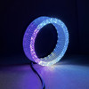2x 5D RGB LED Halo Rings Angel Eyes Bluetooth 12V Dynamic Indicator 3.0” 2.5"