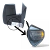 Dynamic LED Mirror Indicators Clear for Ford Transit & Tourneo Custom 2012-2023