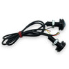 2x Amber Strobe Eagle Eye LED Lights 10W Hideaway Recovery Marker DRL 12V