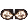 Smoked Front Fog Lights & Surrounds Pair for BMW E46 3 Series & E39 5 Series