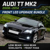 For Audi TT Mk2 (8J) 2006–2014 LED Lighting Upgrade Bundle – H7, H1, H11 & 501 Bulbs