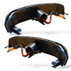 Dynamic LED Mirror Indicators Smoke For Ford Transit Custom MK2 2023+ Pair