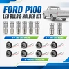 For Ford P100 Rear Light LED Upgrade Kit 8 Bulbs + 8 Holders 380 382 16pc
