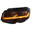 For VW Transporter T6 2015-2019 Black FULL LED Headlights Lamps RHD