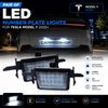 2x LED Number Plate Lights For Tesla Model Y 2025+ CANBUS 18 LED Plug & Play