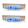 2x 18 SMD LED Number Plate Lights For Porsche 968 964 993 996 Boxster 986