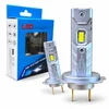 LiteSync H7 COB LED Headlight Foglight Bulbs 6000K 10000LM 1:1 Fanless Pair