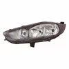 For Ford Fiesta MK7 12- headlight headlamp Black chrome Studio &amp; style Left side
