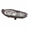 For Ford Fiesta MK7 12- headlight headlamp Black chrome Studio style right side