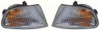 For Honda Civic Mk5 3 Door Hatch 1992-1995 Clear Front Indicators Pair OS NS