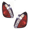 For Kia Rio Mk2 Hatchback 7/2005-2011 Rear Tail Lights Lamps 1 Pair O/S &amp; N/S