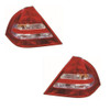 For Mercedes C Class W203 Saloon 6/2004-2007 Rear Tail Lights Lamps Pair OS NS