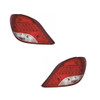 For Peugeot 207 Hatchback 5/2010-2012 Led Rear Tail Lights Lamps Pair OS NS